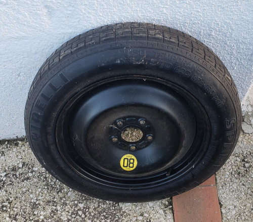 Galette roue secours 16 - roue, de